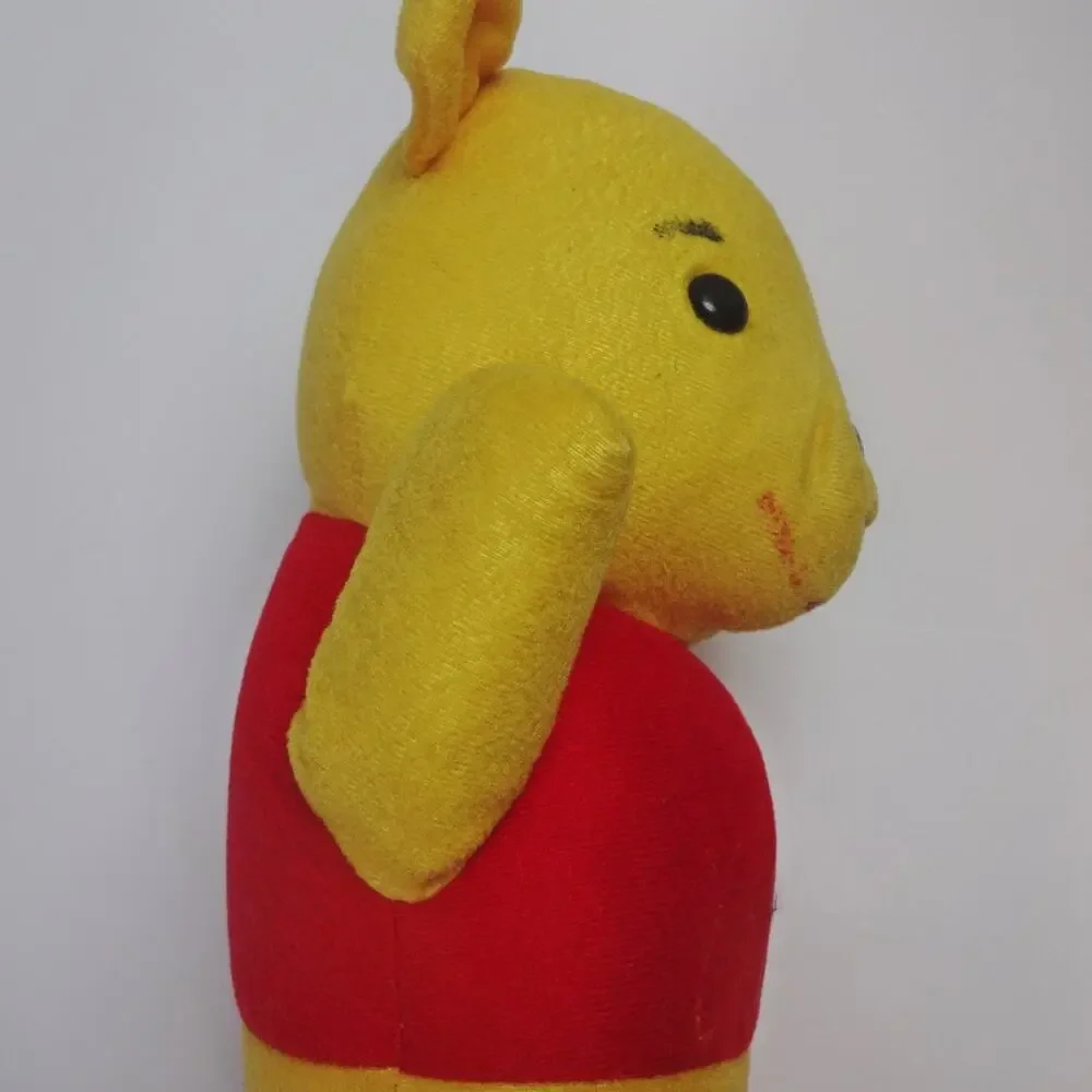 Vintage 1980s Sears Winnie the Pooh Plush 12in Walt Disney Bear Toy